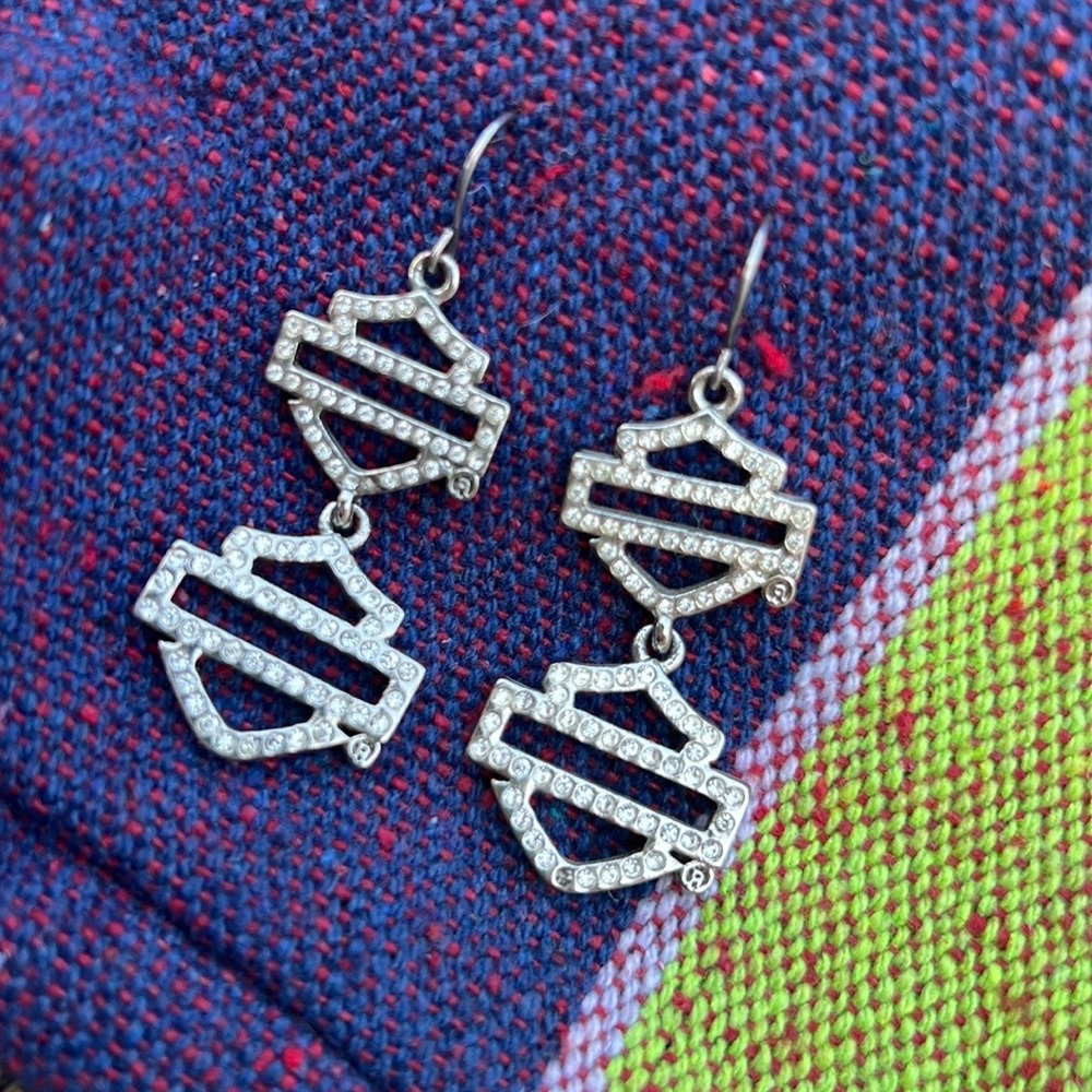 Harley Davison earrings